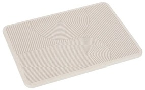 Бежова тавичка за оттичане за съдовете от диатомична глина 40x30 cm Damon – Wenko