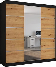 Гардероб Varus 200 Sliding-Black-Artisan