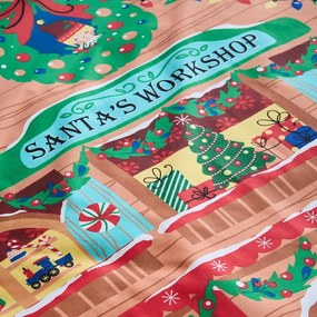 Двойно спално бельо 200x200 cm Santa's Workshop – Catherine Lansfield