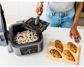 Мултикукър под налягане NINJA ON400EU, 1760W, 5.7L, Speedi Meals, 10 програми, Сив