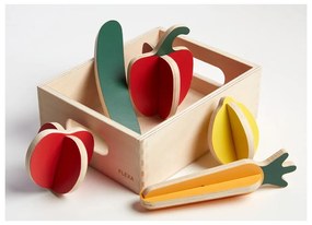 Магазин Зеленчуци дървен детски комплект за игра Play - Flexa