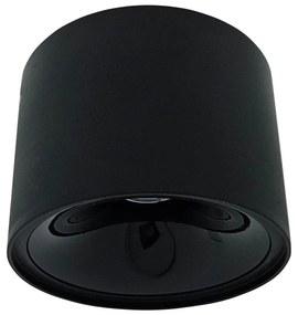 LED точково осветително тяло LED/9W/230V Ø 9 см черно