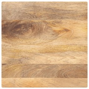 371531 vidaXL Плот за маса, 60x60x3,8 см, квадратен, манго масив
