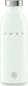 Термо бутилка SMEG Clima 50's Style WBF01PG, 500 мл, Херметично затваряне, Двустенна, Неръждаема стомана 18/8, Зелен