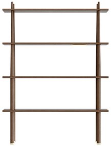 Кафява модулна система от рафтове от дъб 110x148 cm Stories - UMAGE