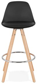 Черен бар стол , височина на седалката 64 cm Anau - Kokoon