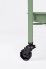 Стоманена маса за сервиране на колелца ø 44,5 cm Austin – Yes Everyday