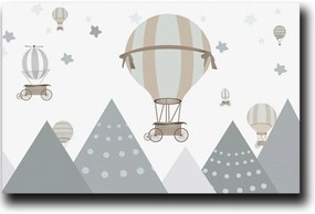 Детска картина 45x70 cm Balloon - Wallity
