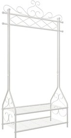 Стояща закачалка LINEA бяла