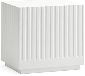 Бяло нощно шкафче Doric - Teulat