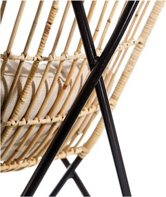 Кресло тъкано в естествен цвят – Ixia