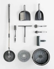 Чистачка за прозорци 5five, Сива, Каучук, Въртяща