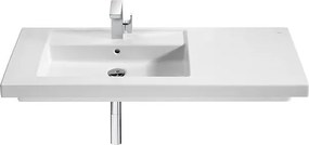 Умивалник PRISMA за стенен монтаж или върху мебел, ляв, 900 х 450 mm
