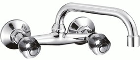 Смесител за кухня КЛИЕР ICF 5015838C M7120, месингов, хром, 10.6х15х21см