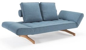 Светлосиня лежанка Innovation Ghia Chrome Mixed Dance Light Blue