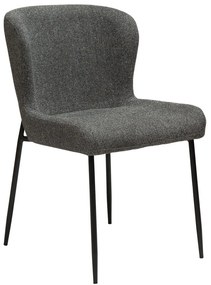Тъмно сив трапезен стол Glam - DAN-FORM Denmark