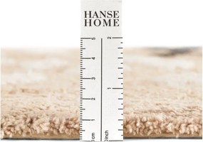 Бежов памучен детски килим подходящ за пране/ръчно изработен 120x152 cm Snuggle Pucki – Hanse Home
