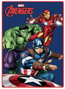 Одеяло The Avengers Super heroes 100 x 140 cm Многоцветен полиестер