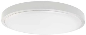 LED Плафон за баня LED/24W/230V 6500K IP44 Ø 29,5 см бял