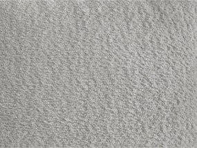 Светлосив сгъваем/с място за съхранение ъглов диван от прежда с примки от букле (ляв ъгъл) Montaigne – Bobochic Paris