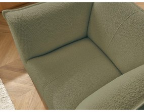 Зелено кресло от прежда с примки от букле Giorgia – Bobochic Paris