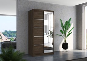 Гардероб Orianno 100 Sliding-White-Artisan