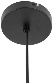 Висяща лампа в златист цвят с абажур от хартиена тъкан ø 62 cm Sombra - Leitmotiv