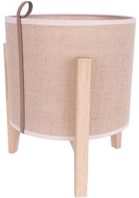 Spot-Light 73709174 - Настолна лампа CASIOPEA 1xE27/40W/230V дъб