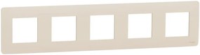 SE Лицева рамка 5х цвят Крем Unica Studio  - NU201044