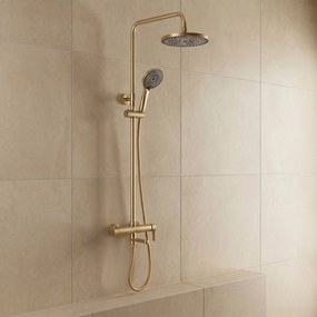 Душ Комплект Rea Arcos brush gold