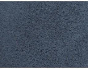 Син шенилов сгъваем/с място за съхранение ъглов диван (ляв ъгъл) Roxelane – Bobochic Paris