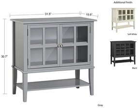 Сива витрина Franklin - Støraa