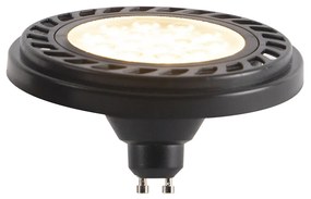 Set van 6 dimbare buiten grondspots zwart IP65 incl LED - Delux Honey