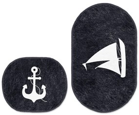 Сини килими за баня в комплект 2 бр. 60x100 cm – Mila Home