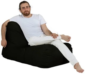 Градински пуф Trendy Comfort Bed Pouf, цвят Черен