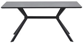 Черна маса за хранене, 160 x 90 cm Bruno - WOOOD