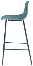 Пластмасов бар стол в цвят бензин 92,5 cm Whitby - Unique Furniture