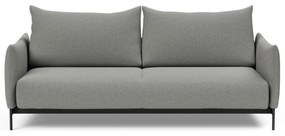 Светлосив разтегателен диван 230 cm Malloy wood - Innovation