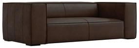 Тъмнокафяв кожен диван 212 cm Madame - Windsor &amp; Co Sofas