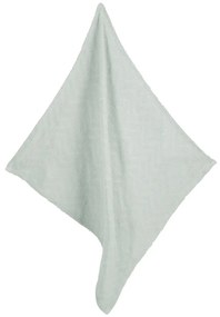 Зелено плетено бебешко одеяло от органичен памук 80x80 cm Lil Planet - Roba