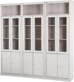 Бяла витрина от масивен бор 518x223 cm Anita – Støraa