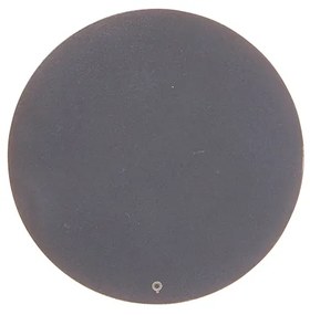 Дизайнерски стенен аплик сив 16,5 см с LED - Skyf