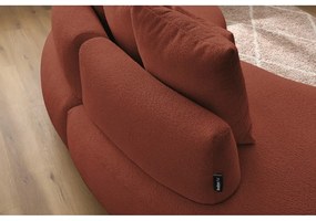 Диван от букле в тухлен цвят 260 cm Saint-Germain - Bobochic Paris