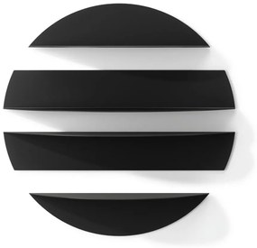 Черни метални рафтове в комплект от 4 броя 76 cm Solis - Umbra