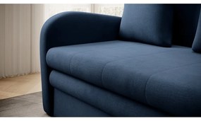 Син кадифен сгъваем диван 130 cm Ario – ELTAP