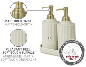 Кремава керамична стойка за перилни препарати Heidi – Wenko