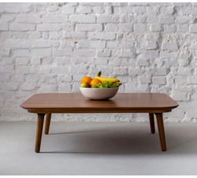 Масичка за кафе от ясенова дървесина, 110 x 110 cm Contrast Tetra - Ragaba