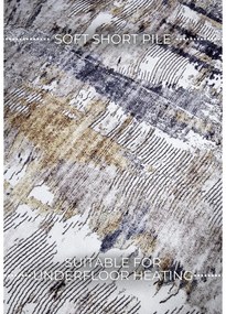 Светлосив килим 160x230 cm Malard Anthracite Gold – Elle Decoration