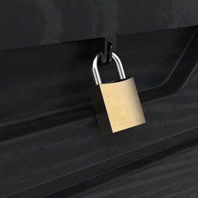 Тъмносива градинска кутия за съхранение Dolomiti – Toomax