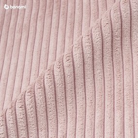 Светлорозов диван от велур 245 cm Nihad - Bobochic Paris